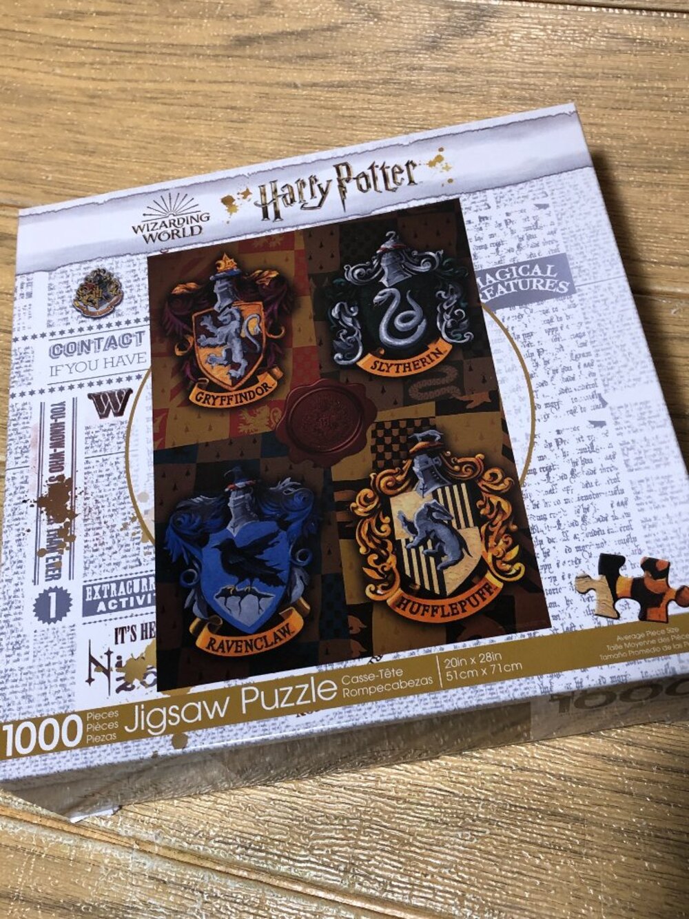 Wizarding World's Harry Potter Jigsaw Puzzle, New in box
